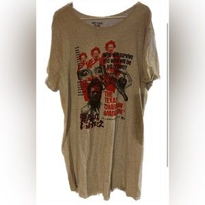 Texas Chainsaw Massacre T-shirt Dress